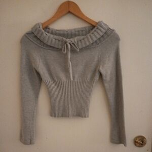 Heather Grey Sweater